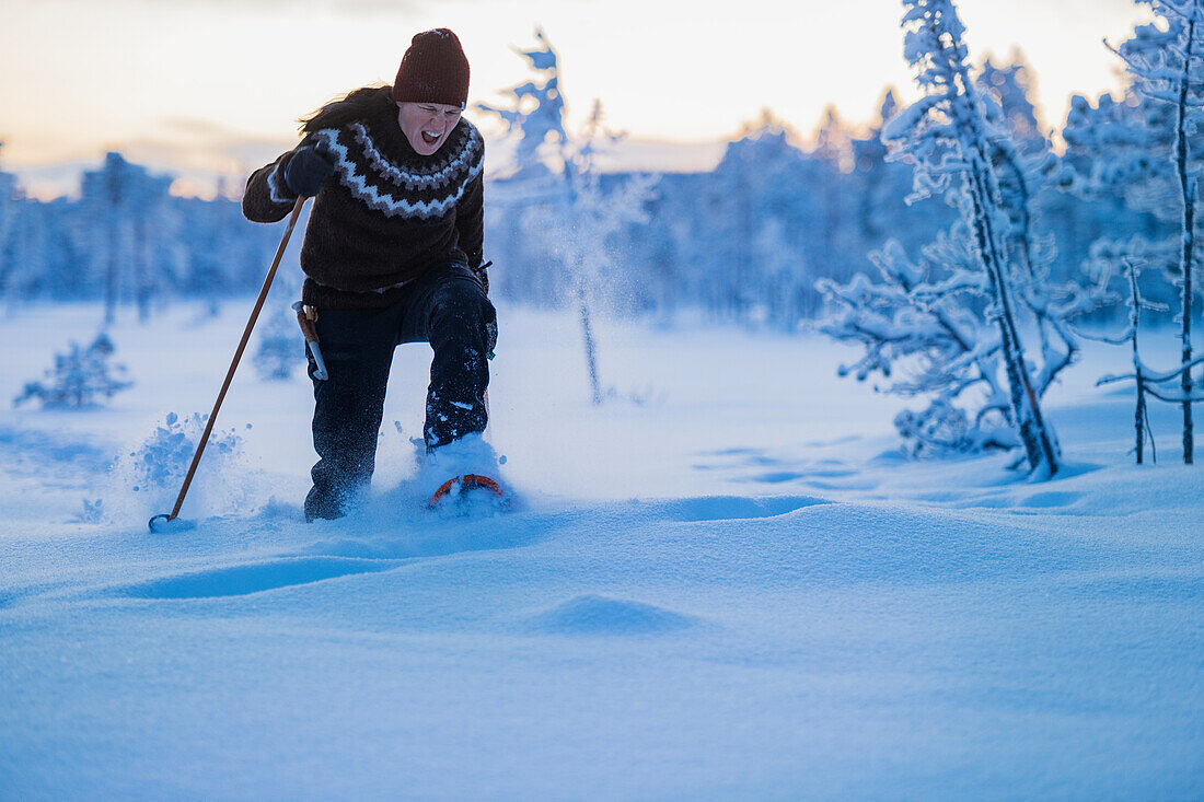 Nordic Walking im Winter