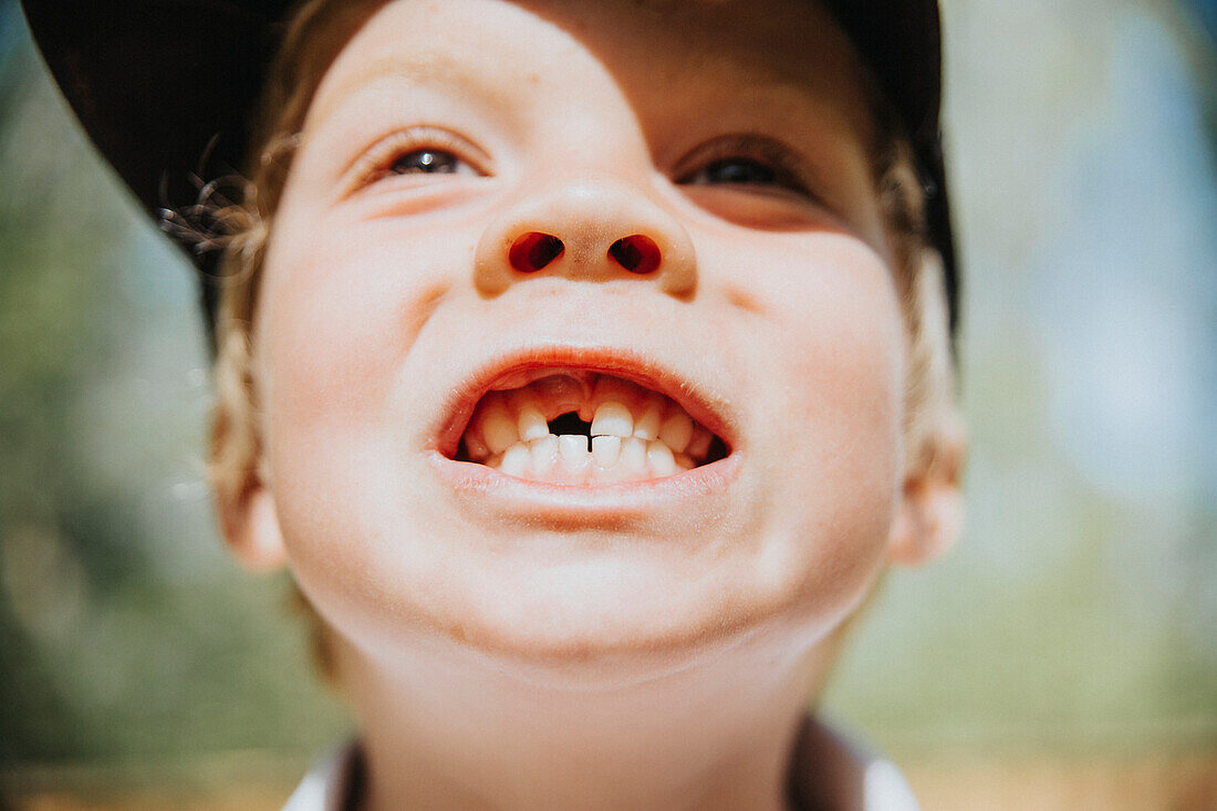 Smiling boy