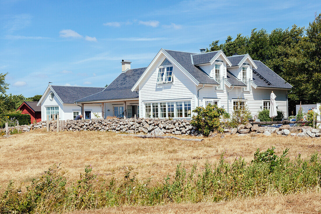 House on sunny day