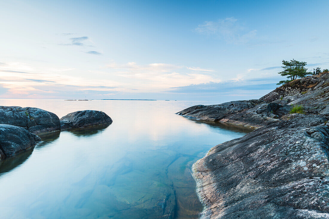 Rocks on coast