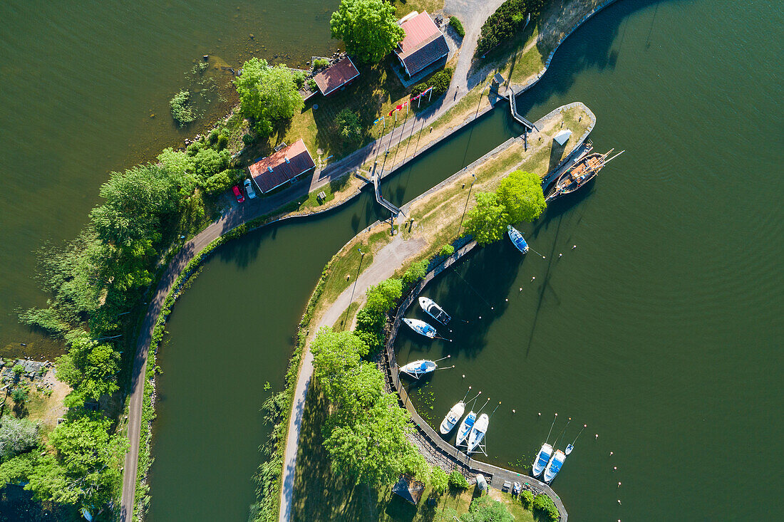 Blick auf die Küste