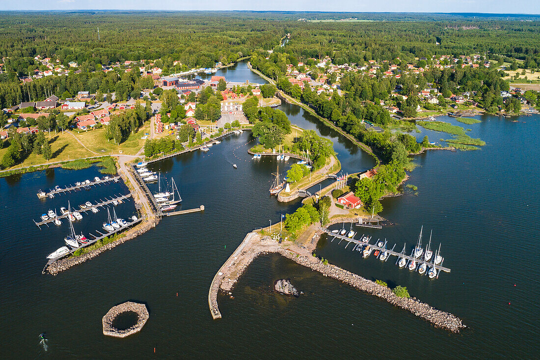 View of marina