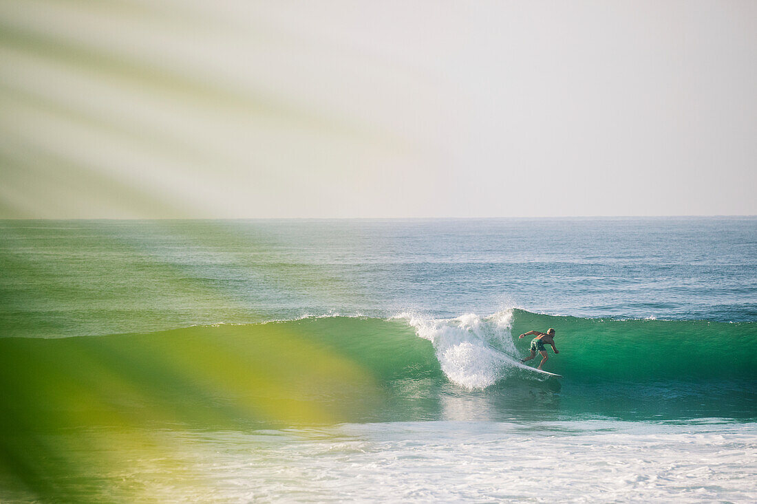 Man surfing