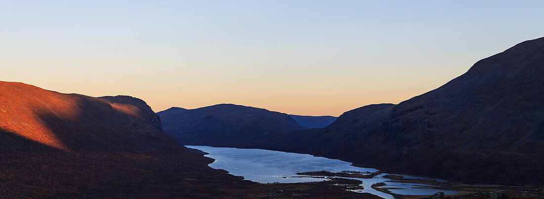 Mountains at sunset