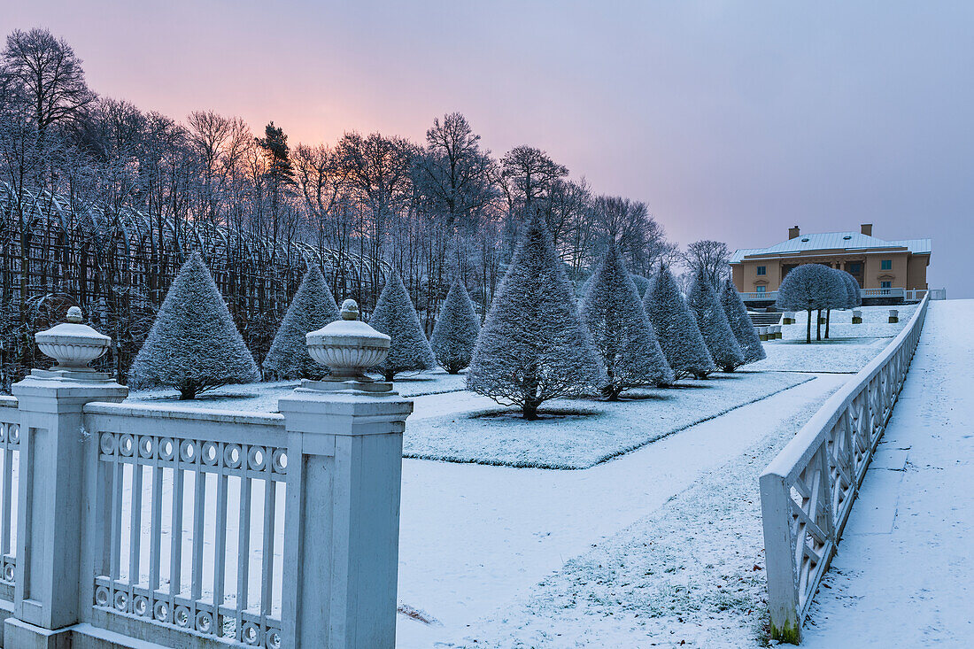 Winterlicher Garten