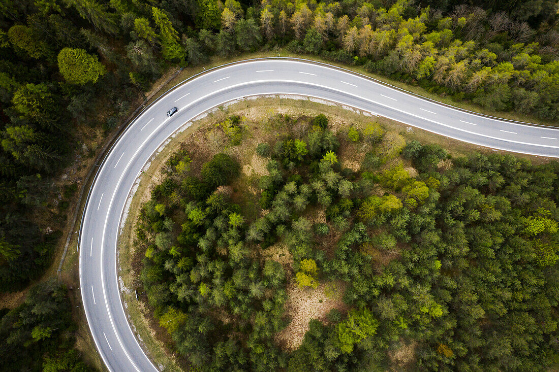 Curved road