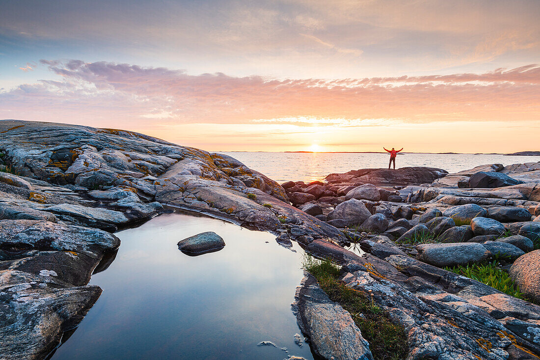 Sonnenuntergang am Meer