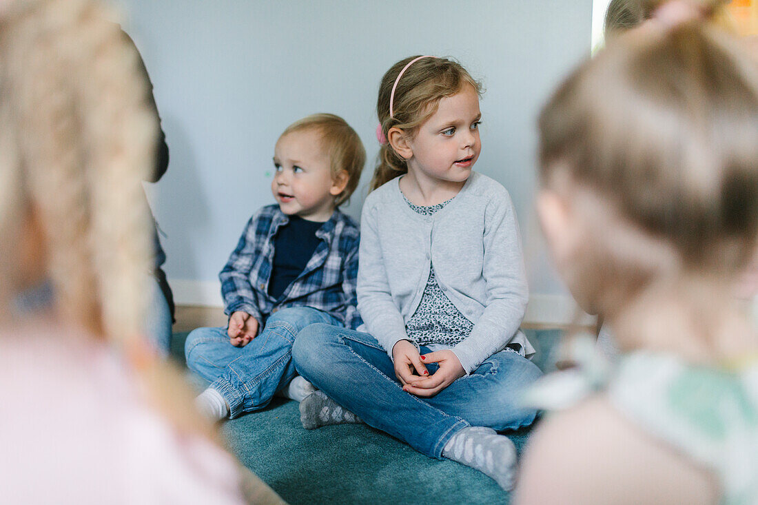 Kinder im Kindergarten