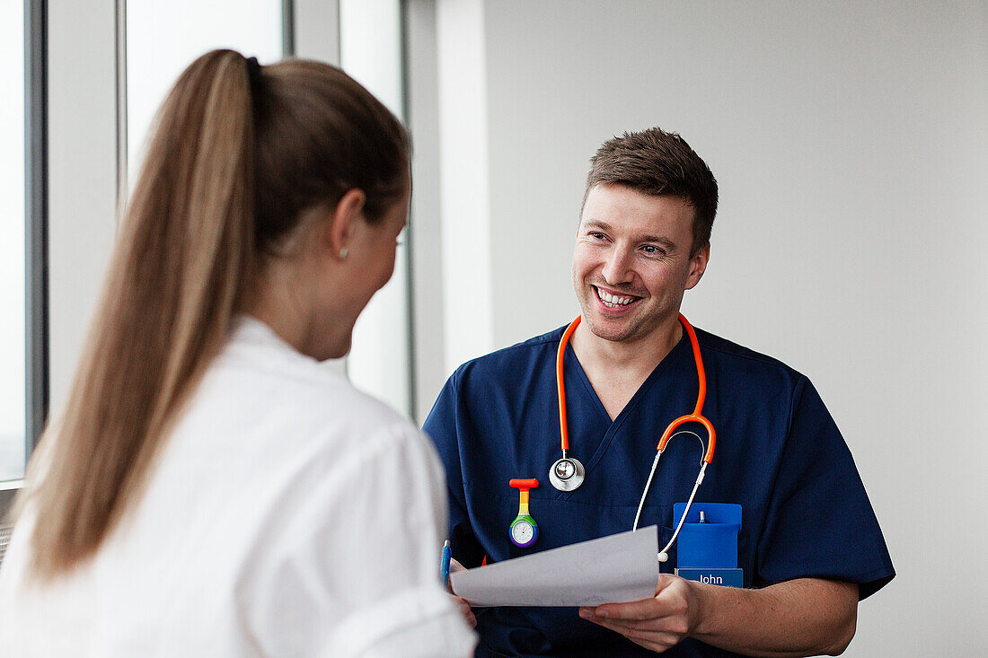 Doctors in hospital