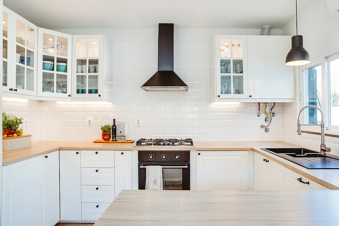 View of modern kitchen