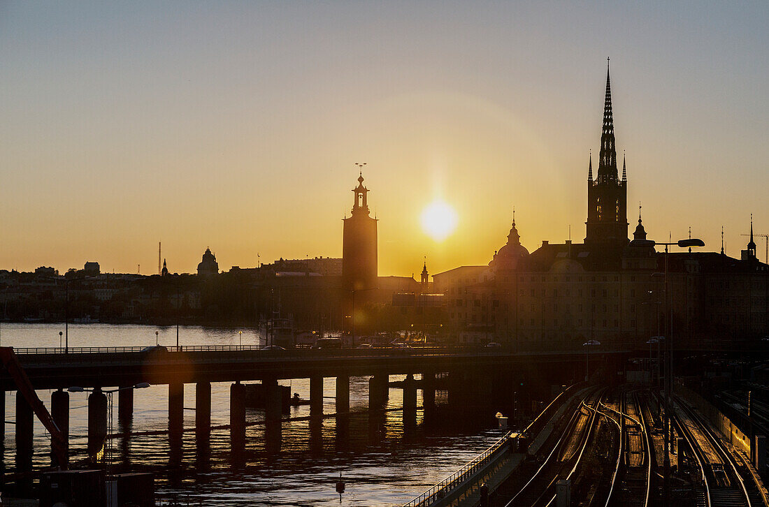 Stockholm im Abendlicht