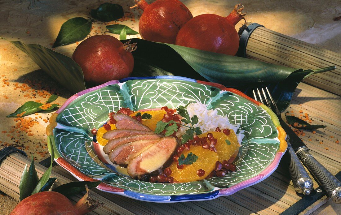 Sliced Duck Breast with Citrus