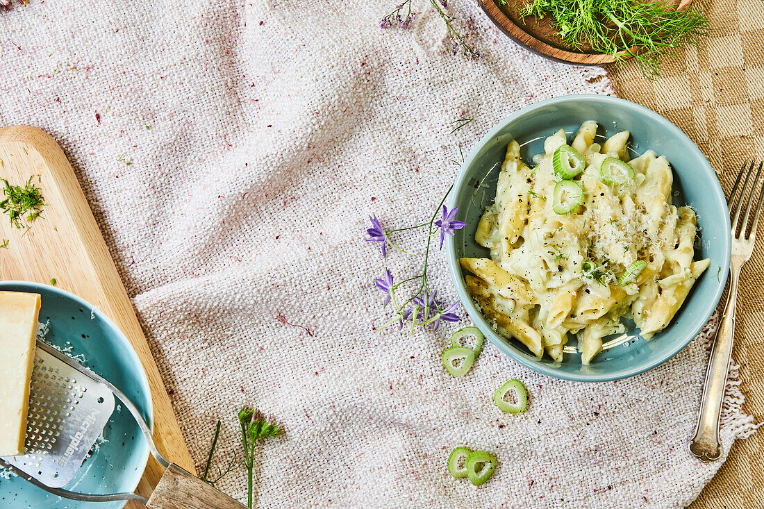 Fenchel-Parmesan-Pasta