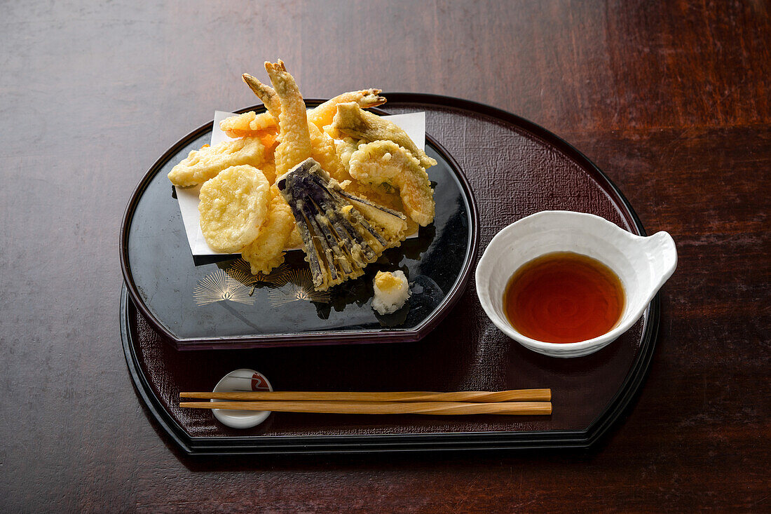 Gemischte Tempura (Japanische Küche)
