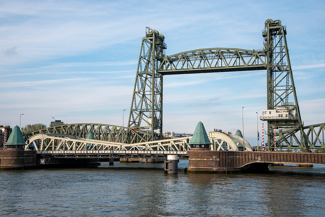 Koninginnebrug bridge, Rotterdam, Netherlands