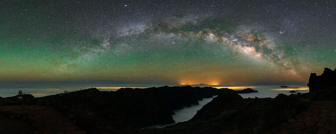 Milky Way over, La Palma, Canary Islands