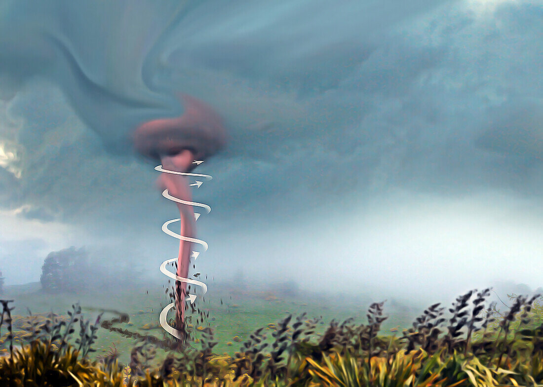 Tornado, illustration