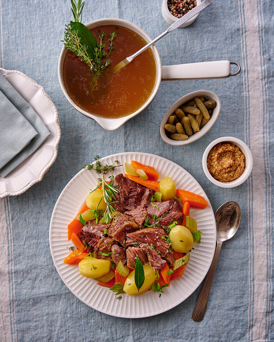 Classic pot au feu (France)