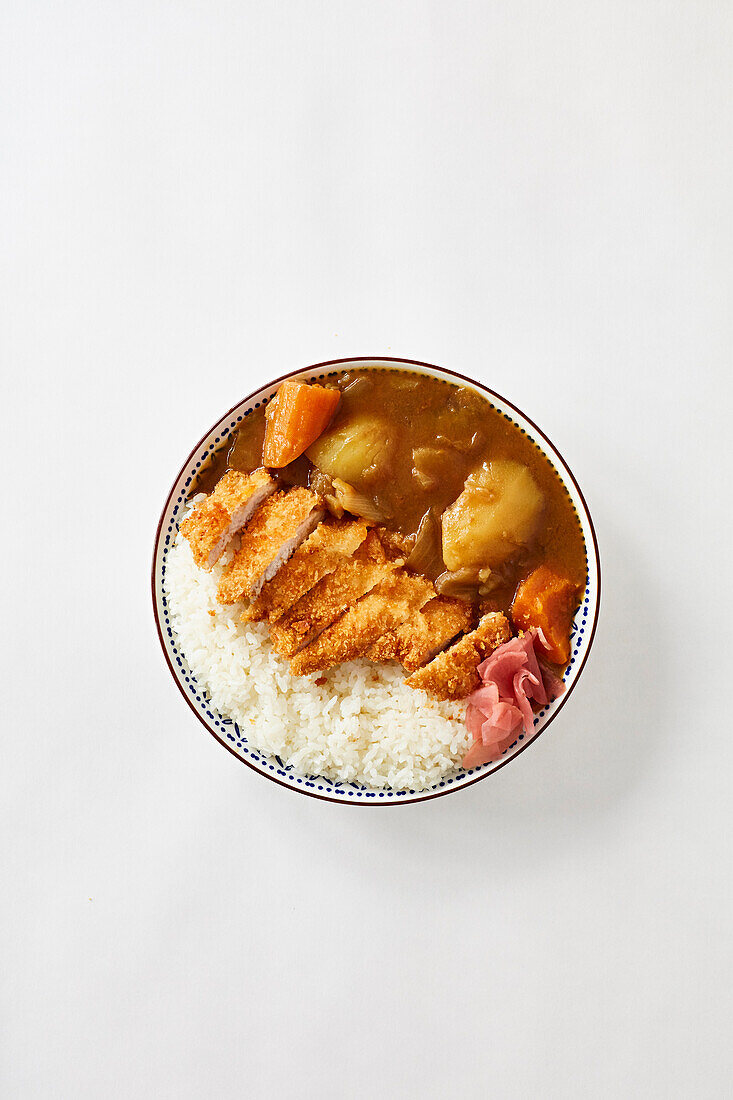 Hähnchen-Katsu-Curry