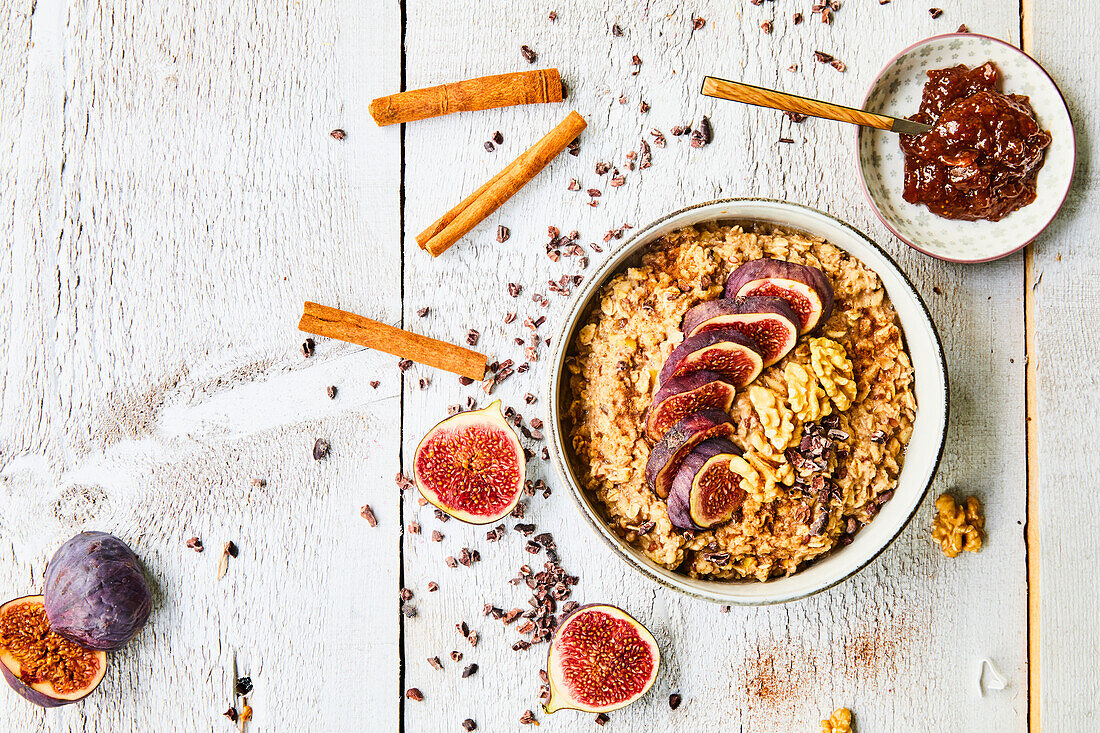 Fig and Cinnamon Porridge