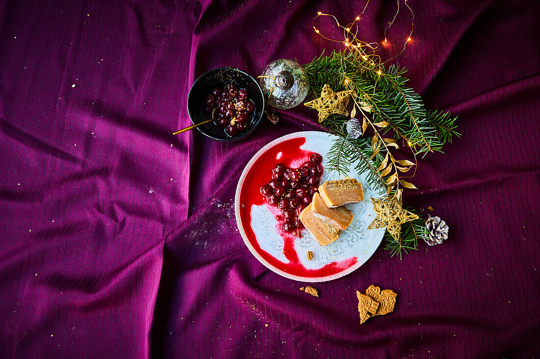 Christmas speculoos dessert