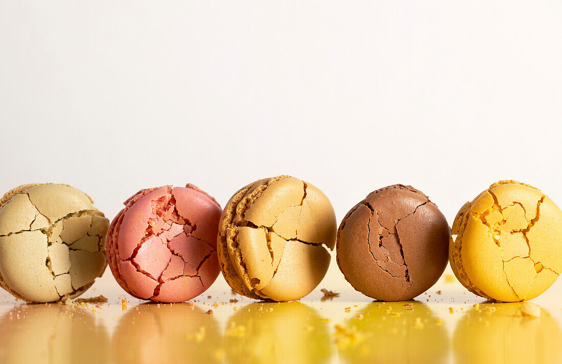 Assorted macarons