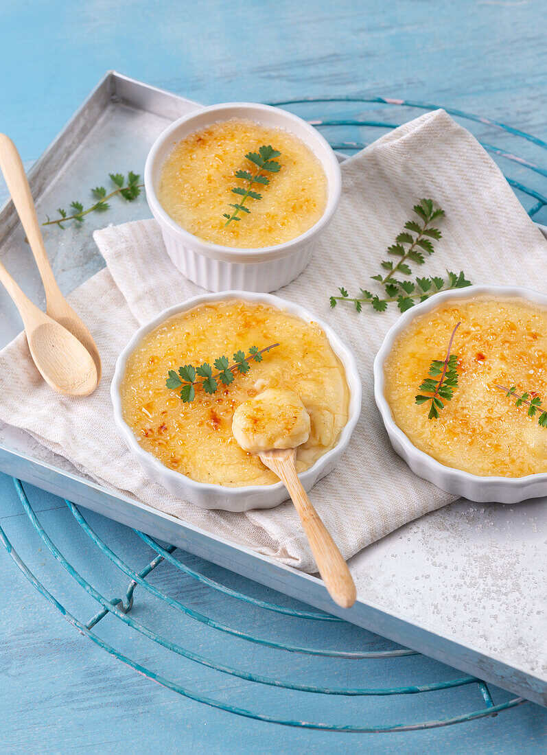 Vegan crème brûlée