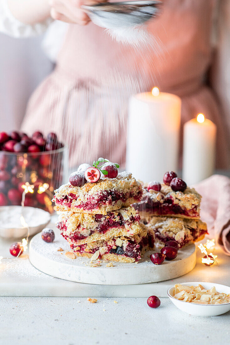 Cranberry slices