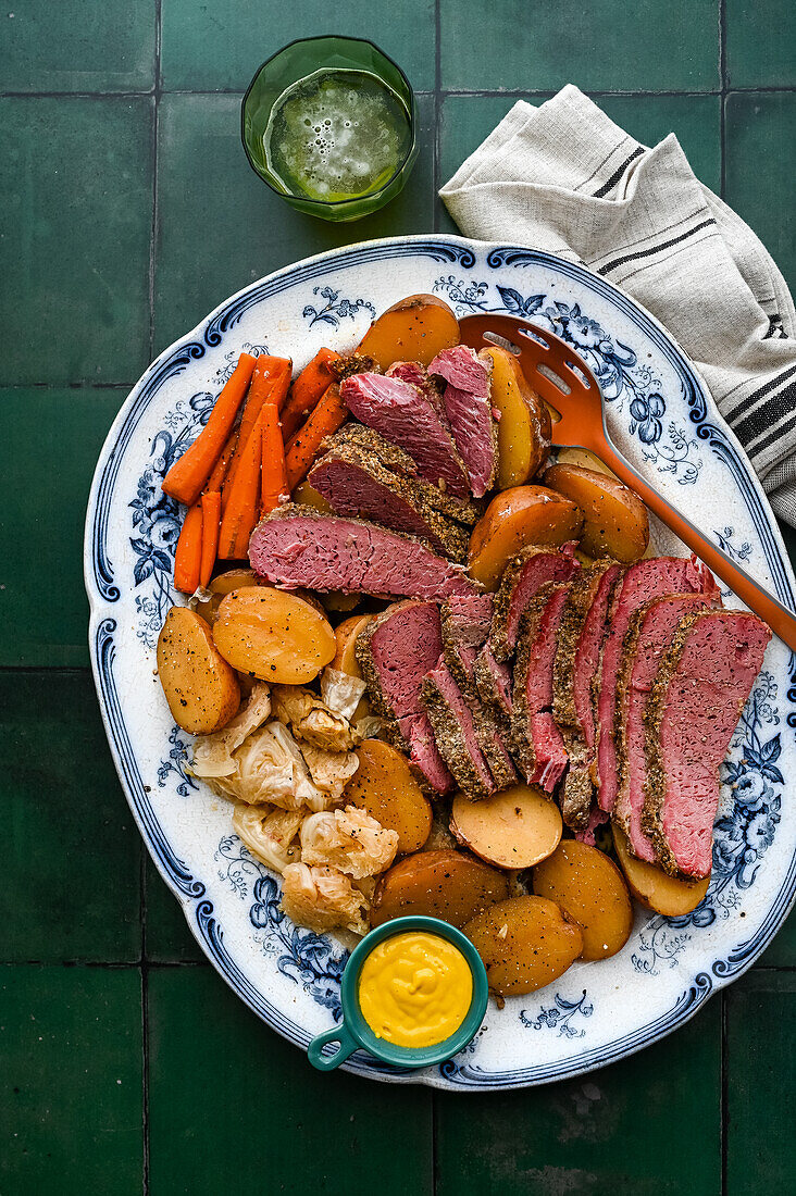 Corned beef from the slow cooker