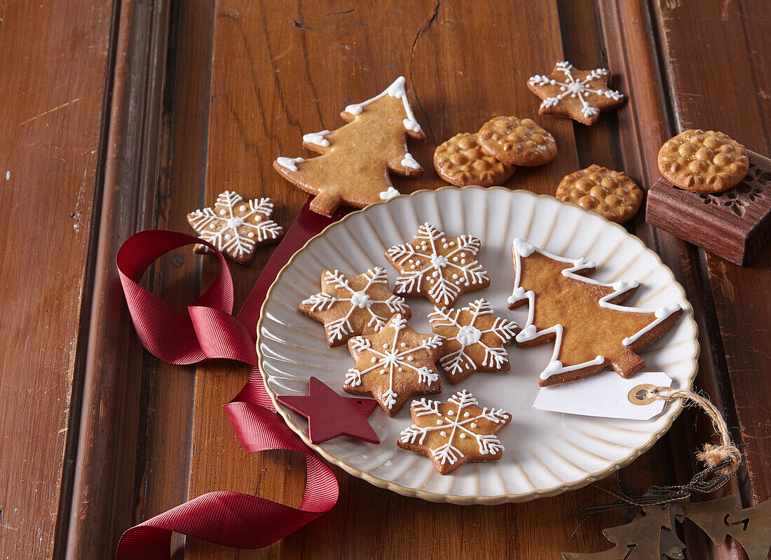 Soft gingerbread cookies