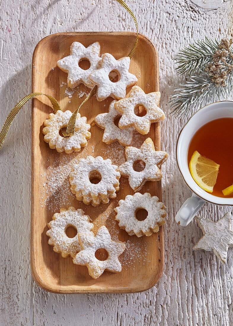 Weißwein-Weihnachtsplätzchen