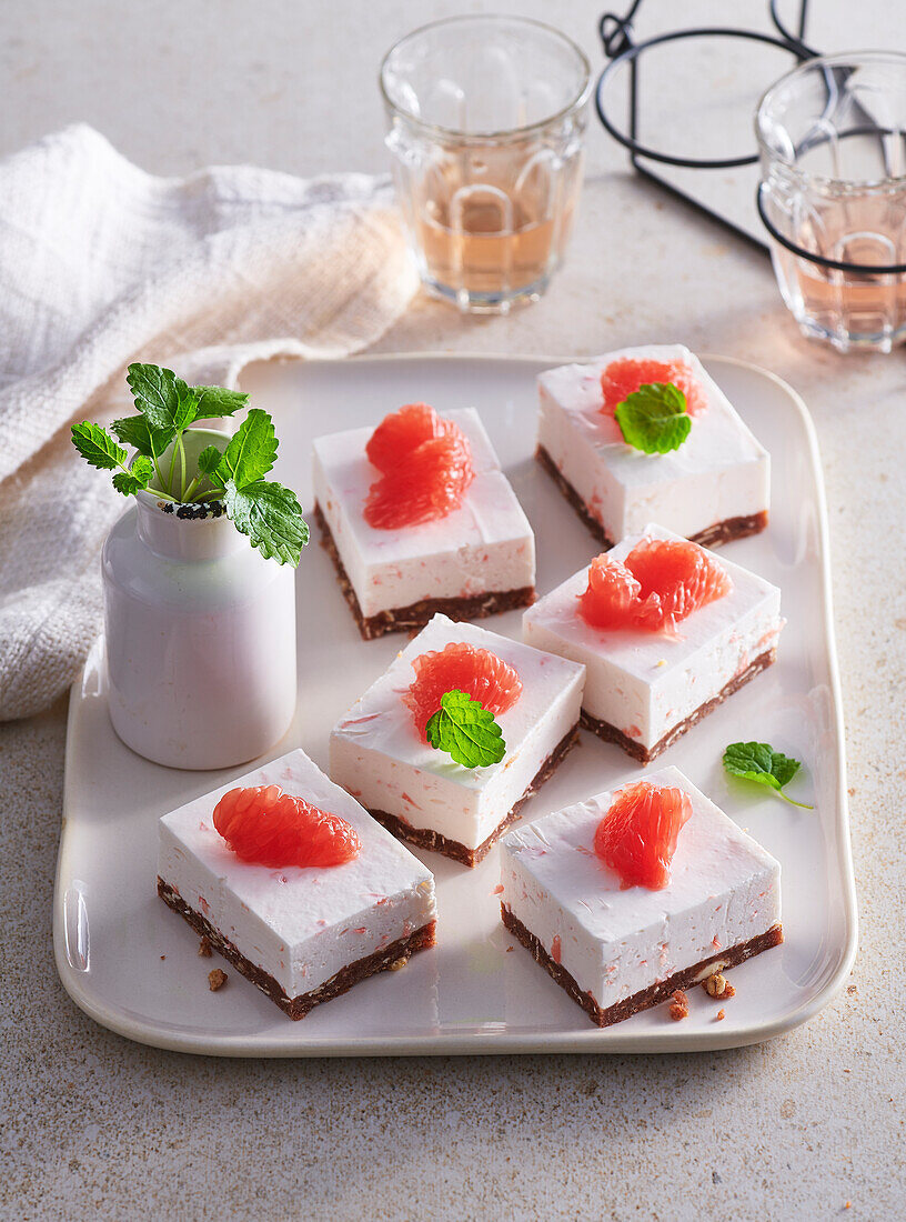 Grapefruit-Schnitten ohne Backen