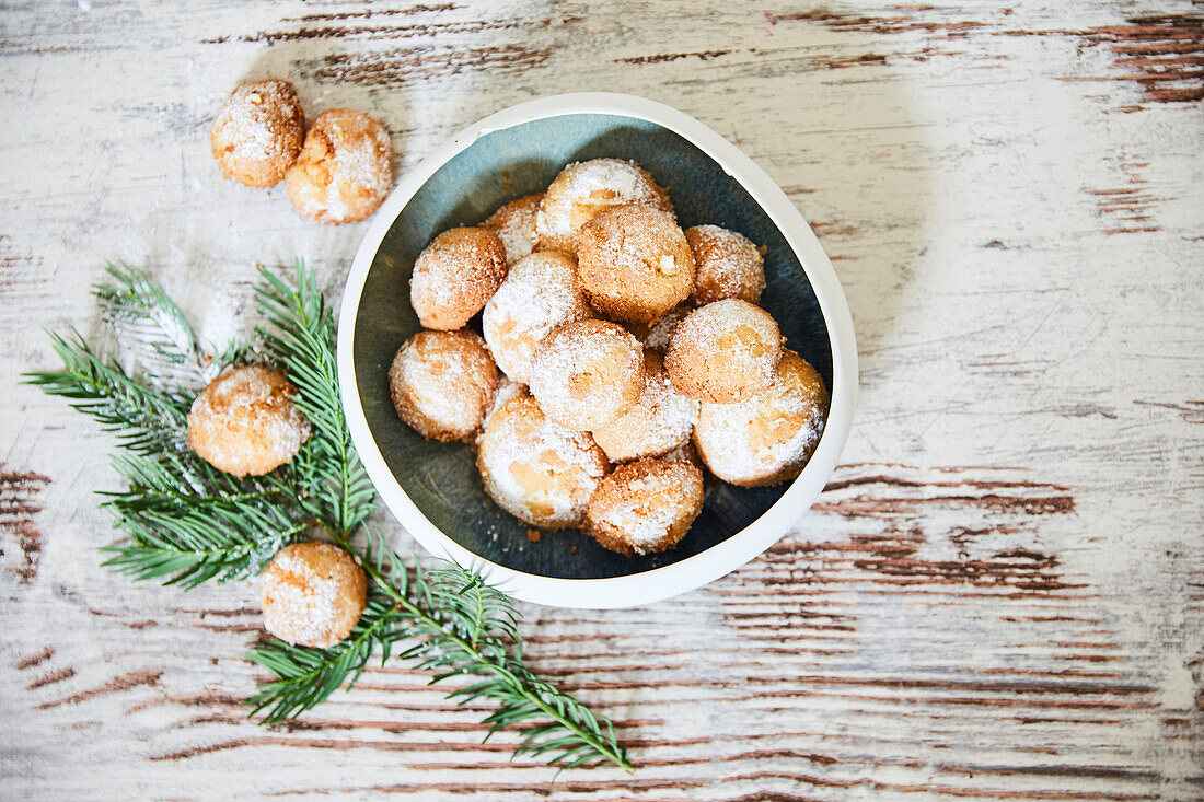 Cookies with Powdered Sugar