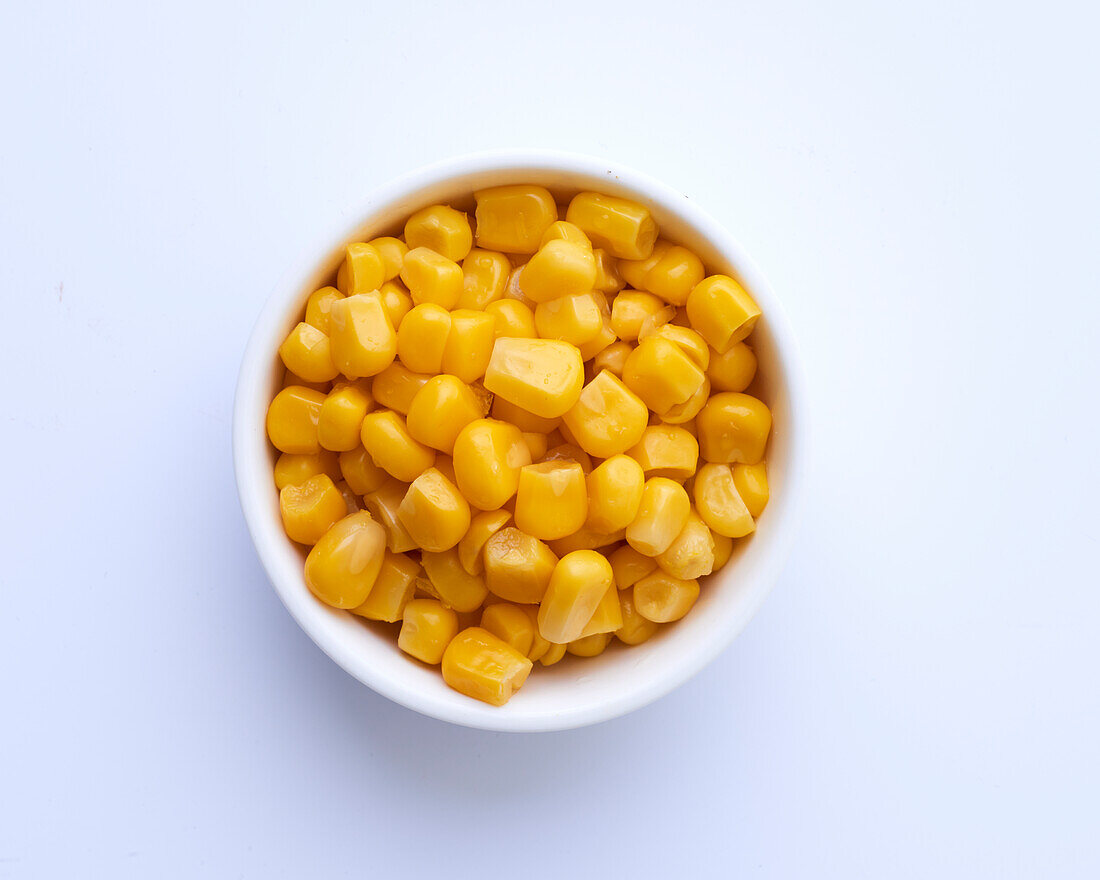 Corncobs in a bowl
