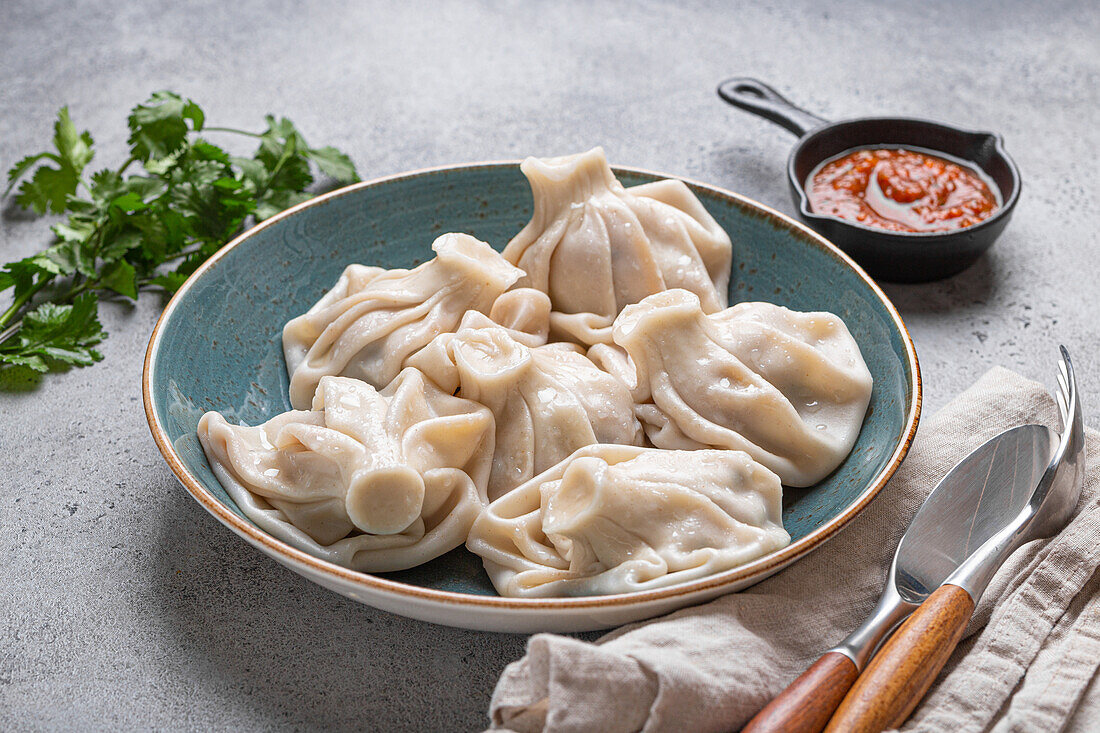 Georgian dumplings Khinkali