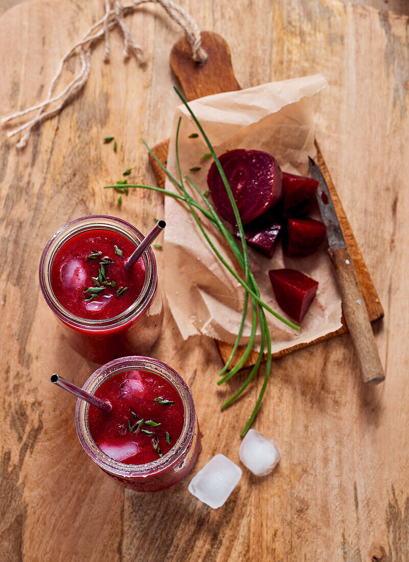 Balinese beetroot smoothie