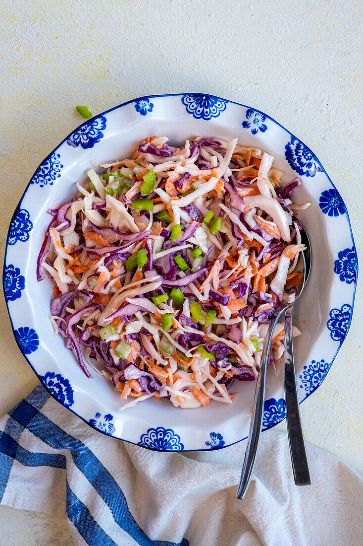 Greek yogurt coleslaw