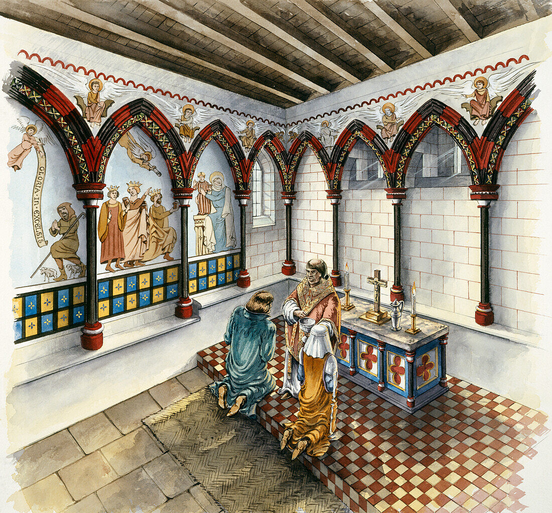 The Chapel, Clifford's Tower, illustration