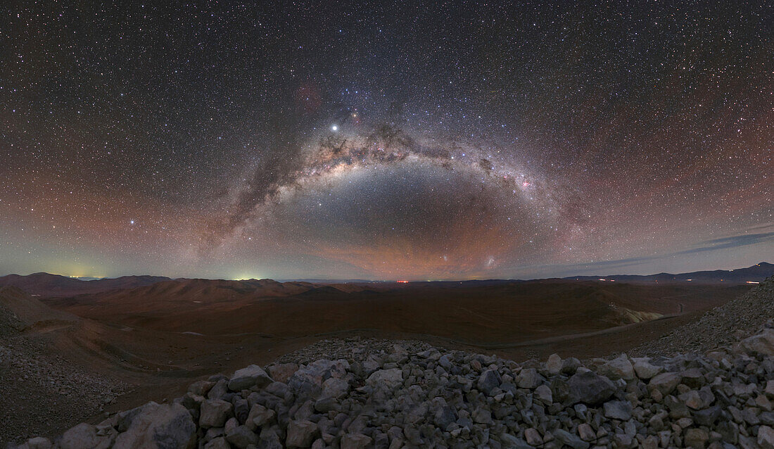Cerro Armazones at night, Chile