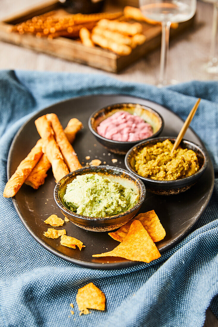 Three kinds of dips