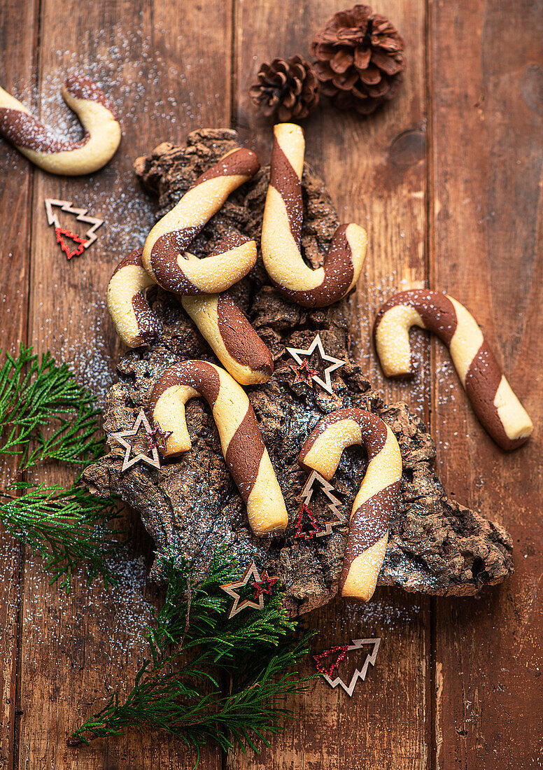 Zuckerstangen-Cookies