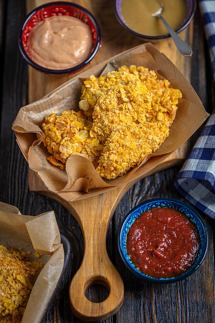 Hausgemachte Chicken Nuggets