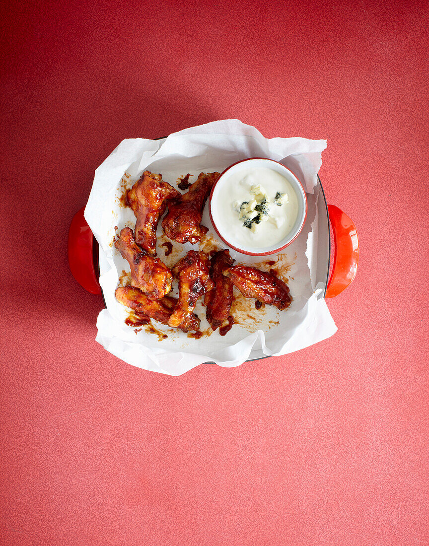 Smokey chicken wings