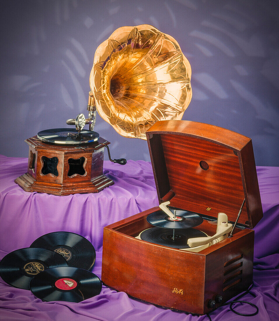 20th century record players