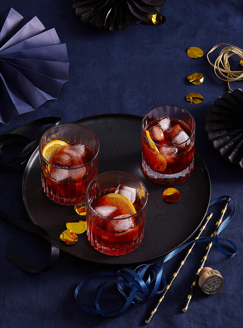 Negroni cocktail