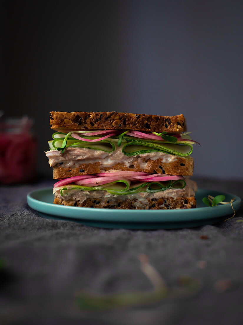 Thunfisch-Sandwich