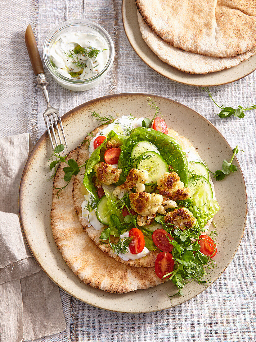 Cauliflower gyros