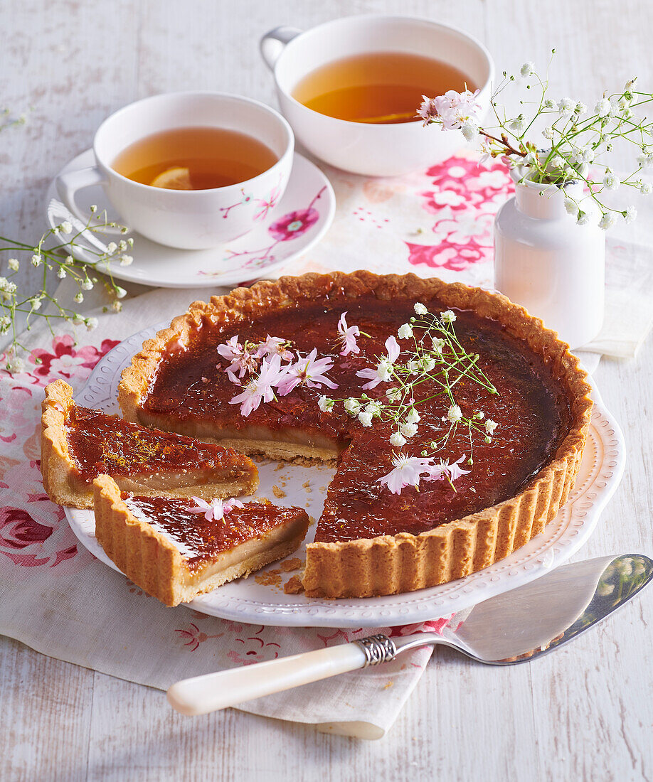 Earl-Grey-Karamell-Tarte