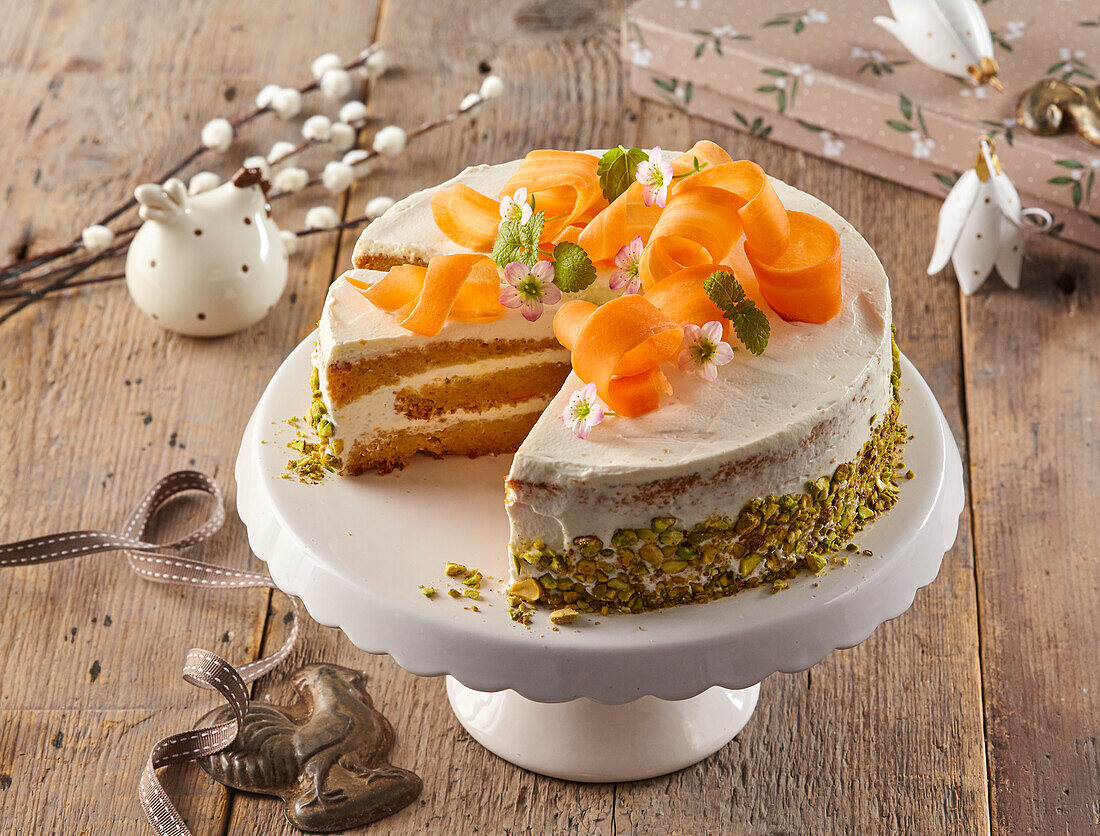 Easter carrot cake