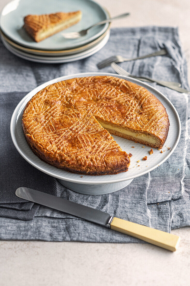 Gateau Basque - Baskischer Mandelkuchen